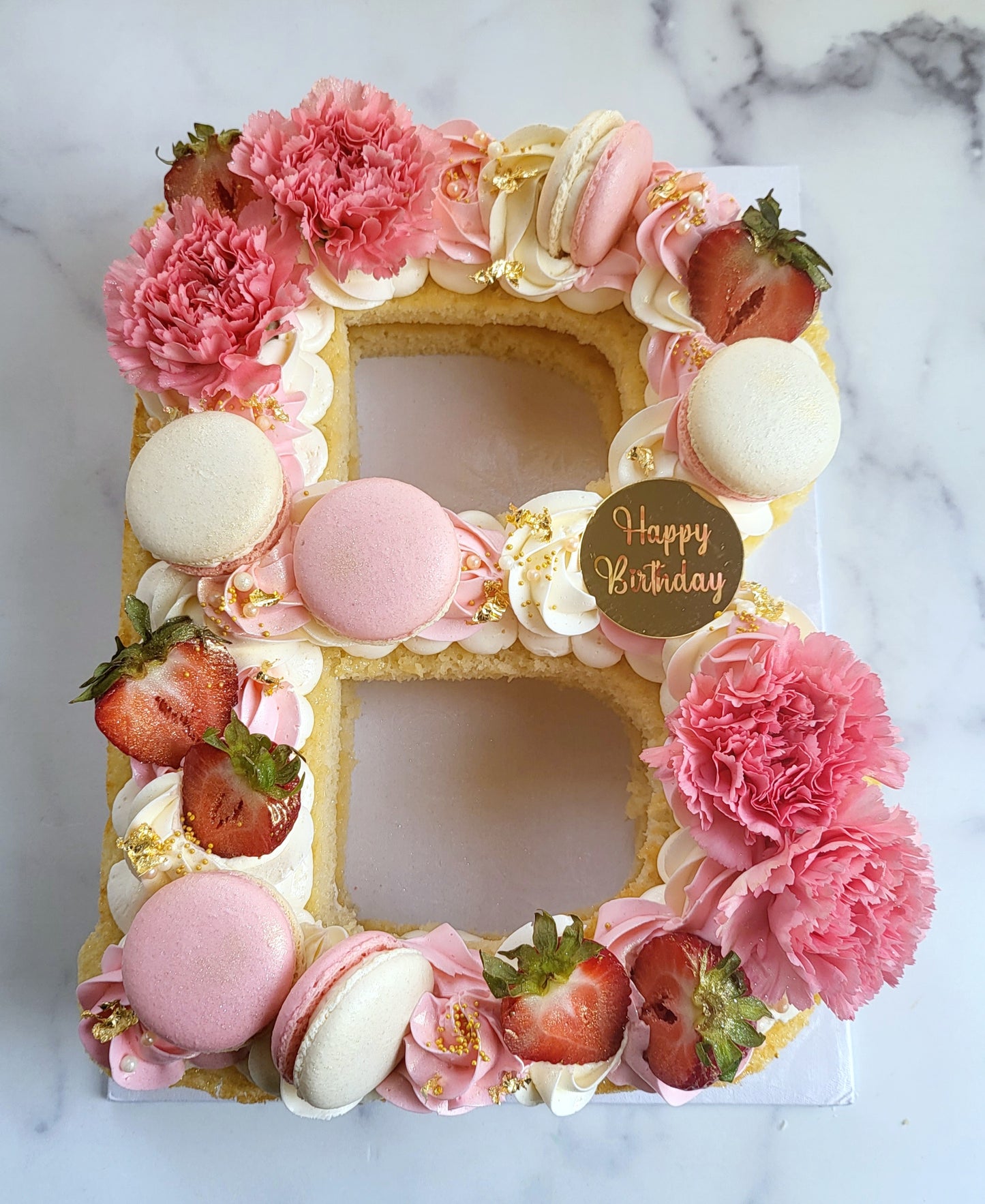 Letter and Number Cakes