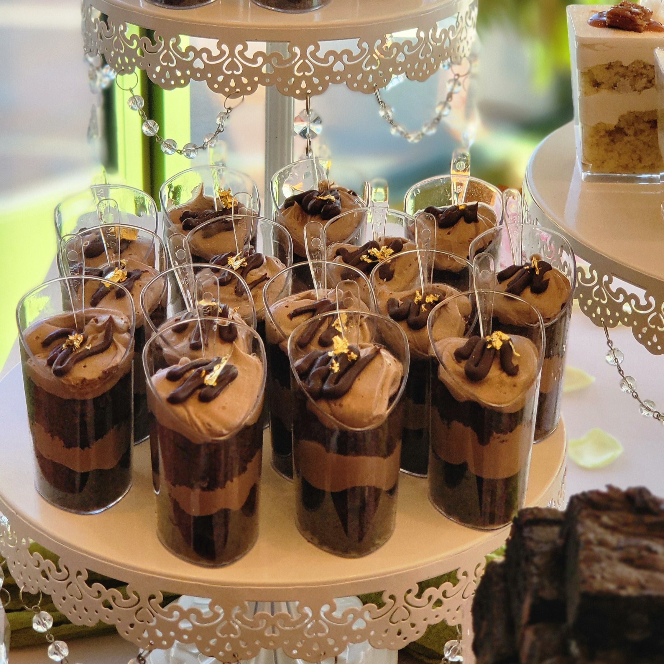 Chocolate Cake Dessert Shooters