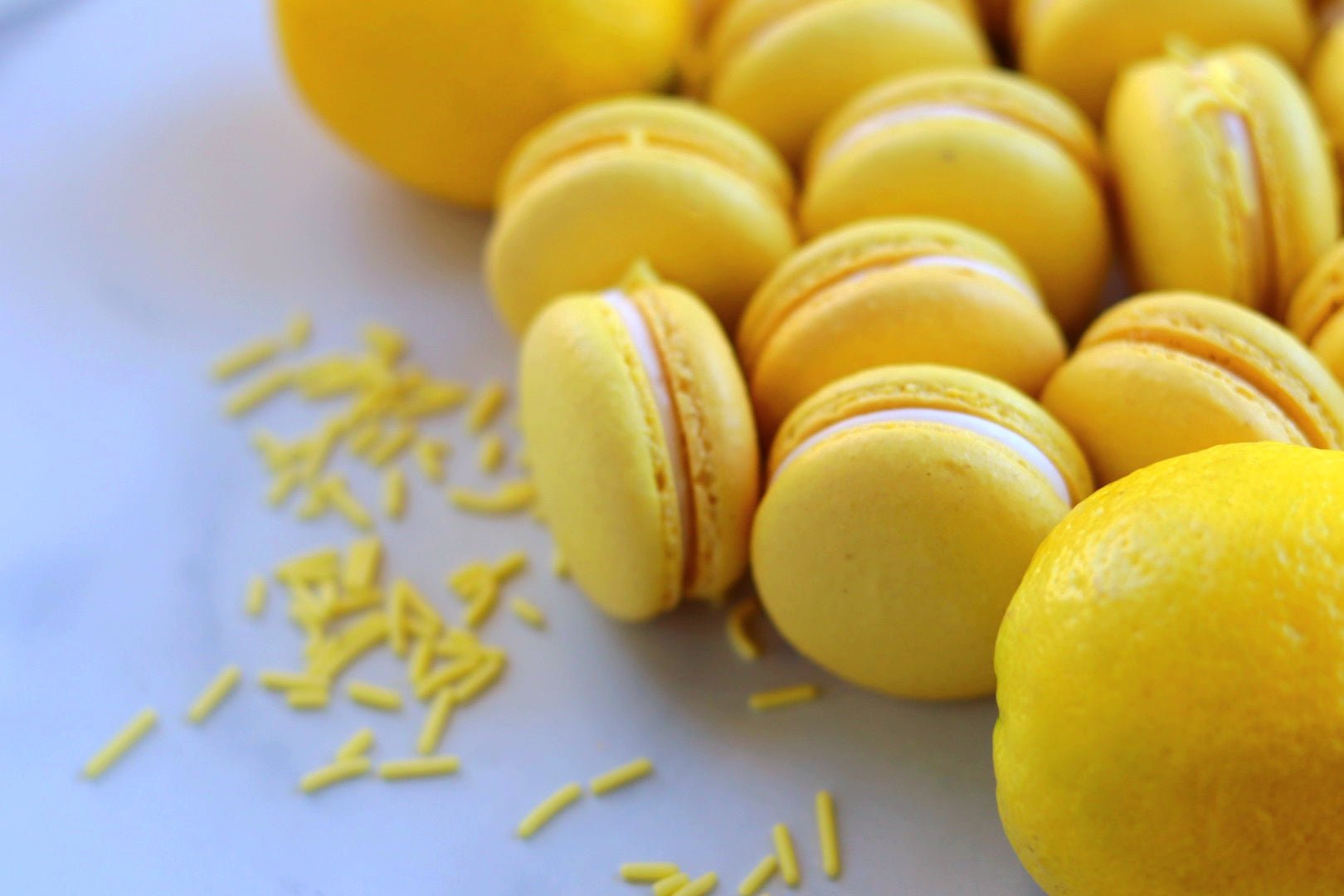 August Macaron Flavors - Elegant Impressions Bakery