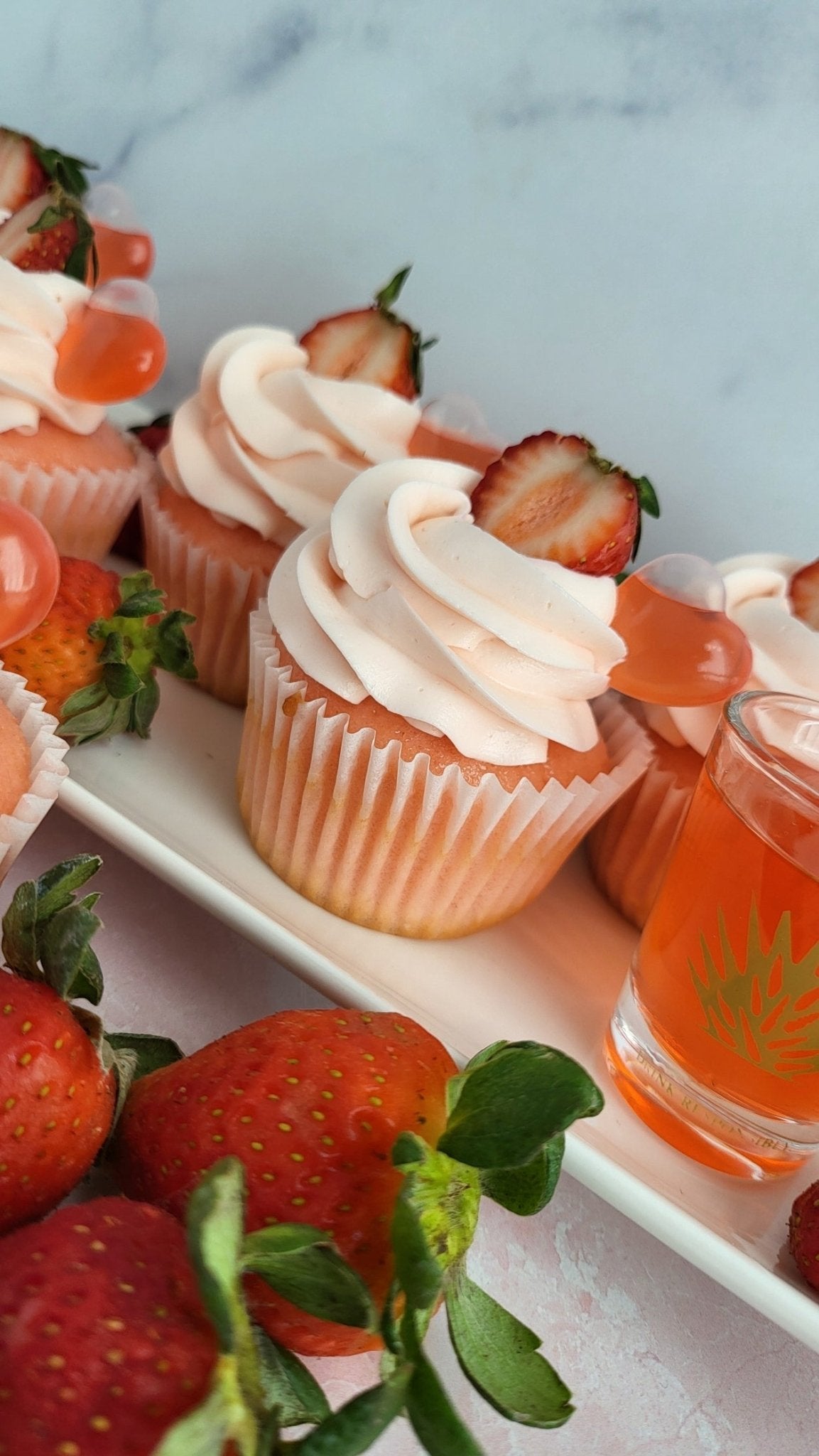 Alcohol Infused Cupcakes - Elegant Impressions Bakery