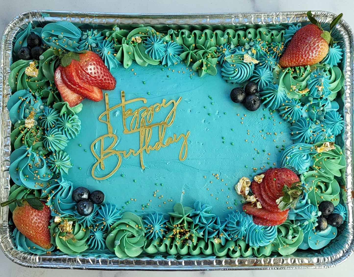Gourmet Tray Cakes - Elegant Impressions Bakery