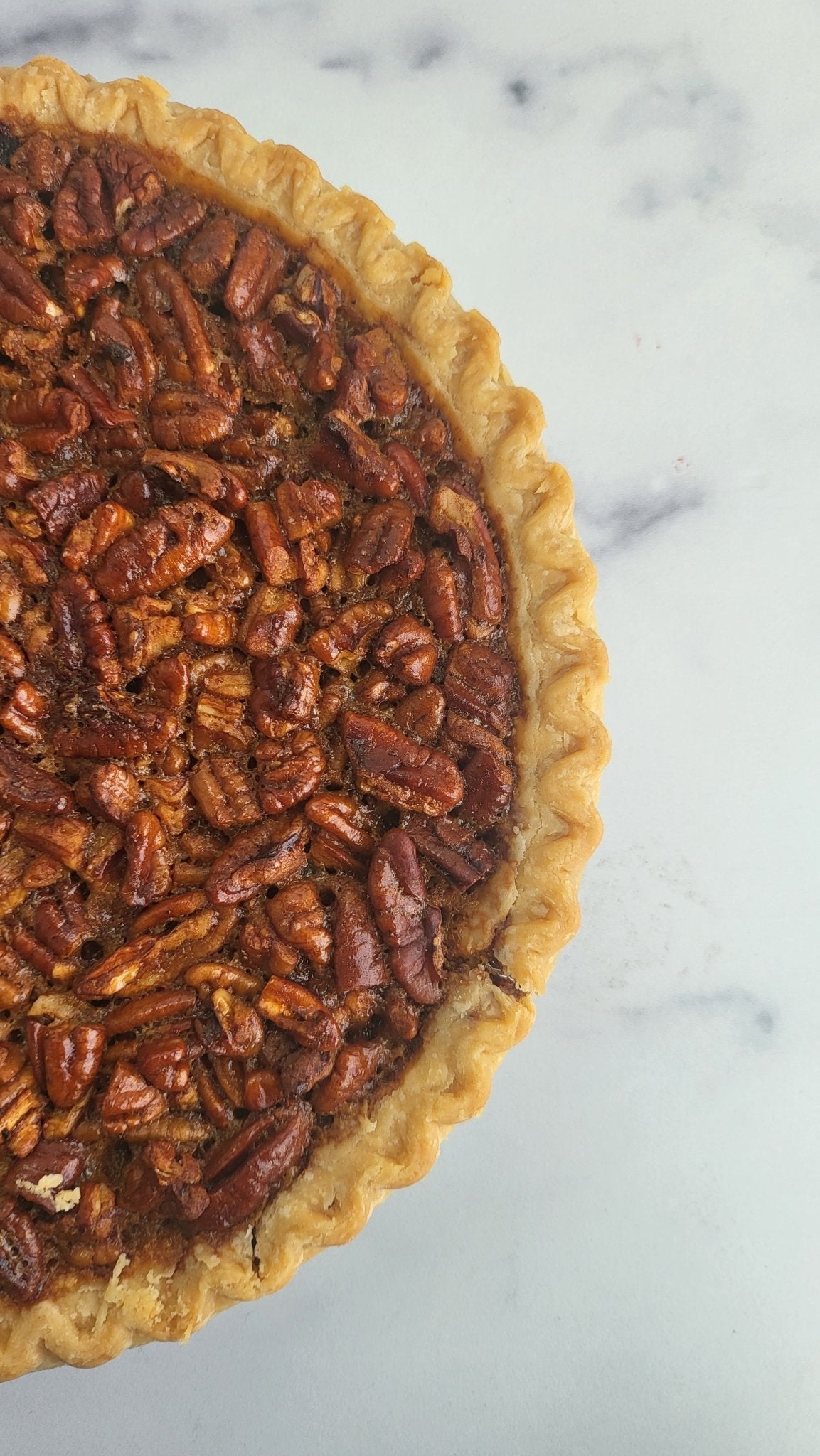 Bourbon Pecan Pie - Elegant Impressions Bakery