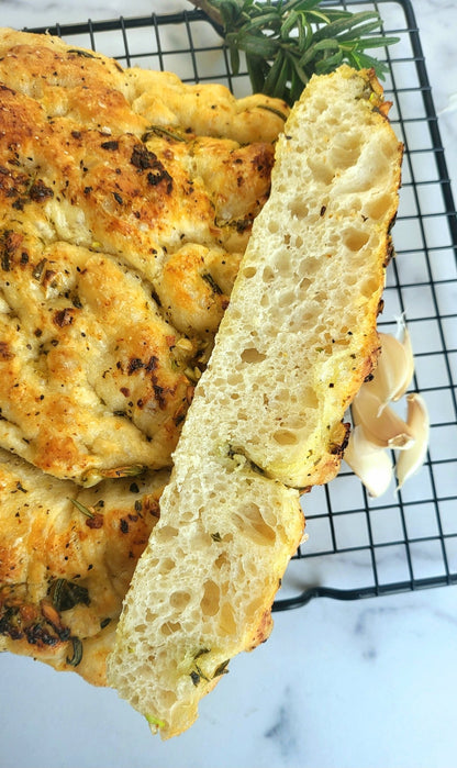 Focaccia Bread - Elegant Impressions Bakery