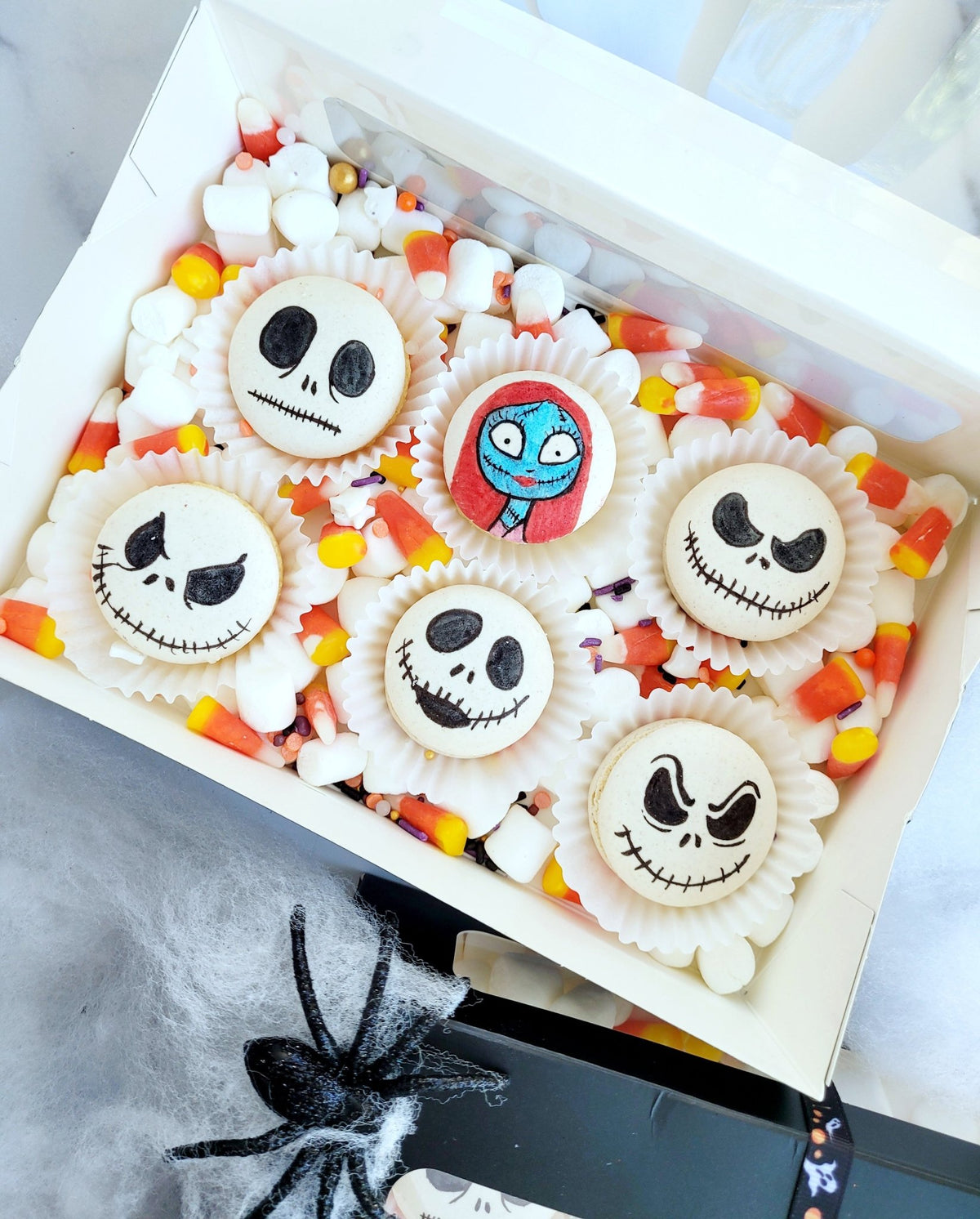 Jack and Sally Macarons - Elegant Impressions Bakery