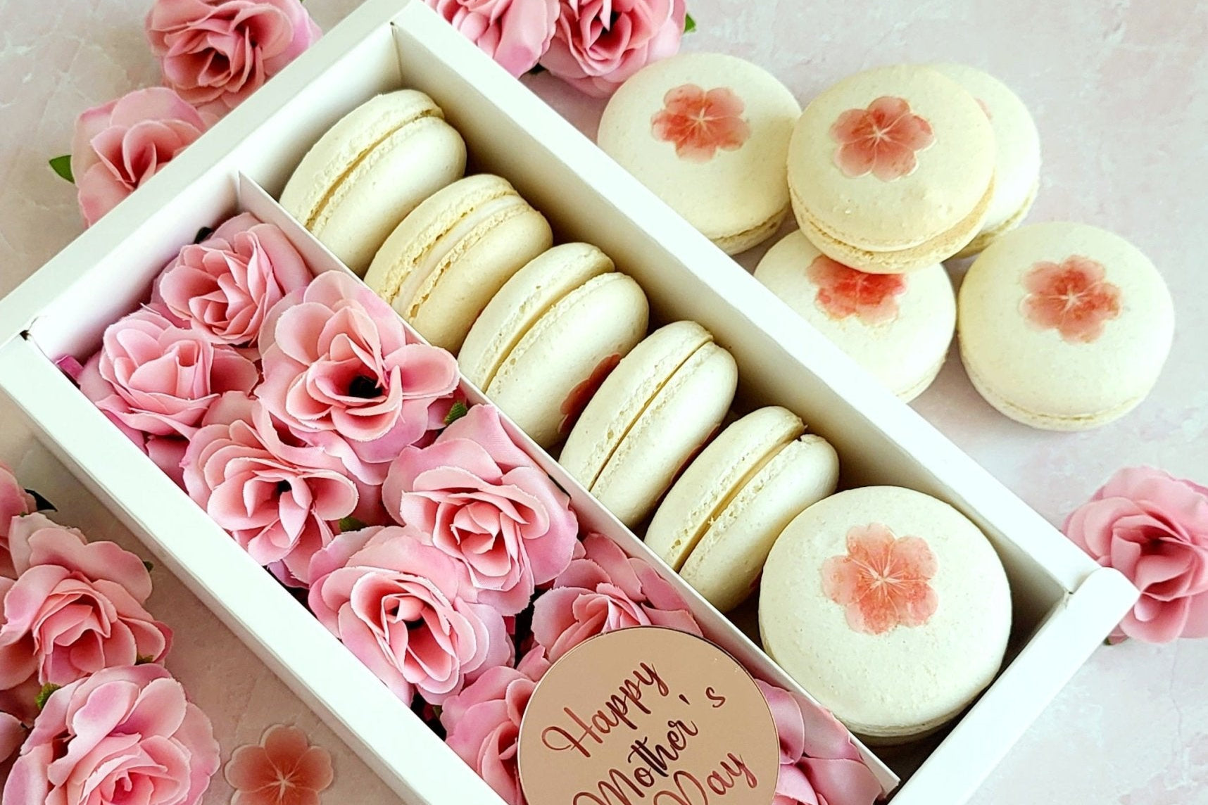 Macaron Gift Box for Mom - Elegant Impressions Bakery