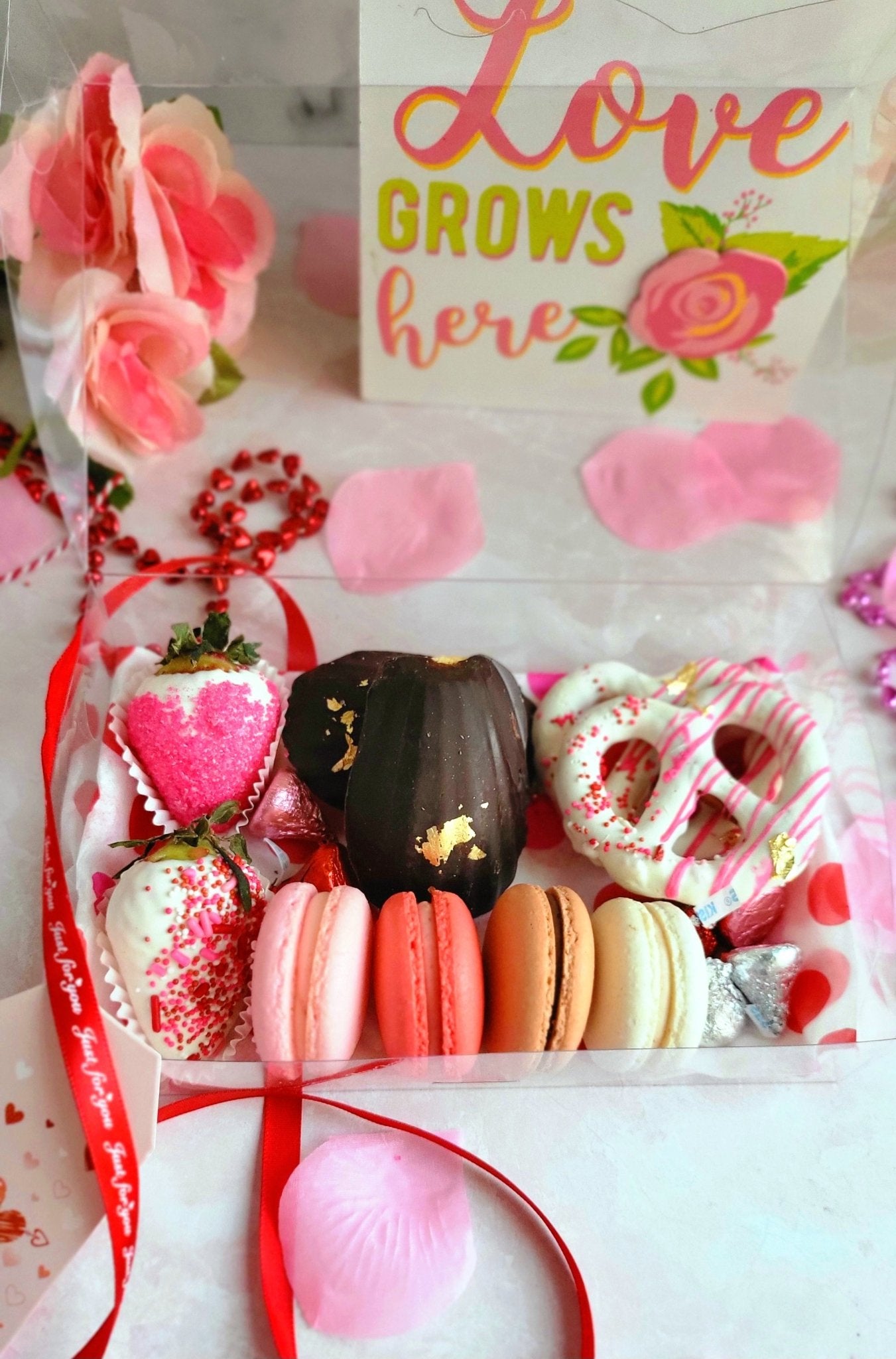 Sweetheart Sampler Box - Elegant Impressions Bakery