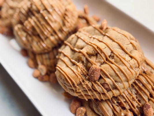 Triple Threat Peanut Butter Cookies - Elegant Impressions Bakery