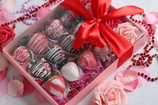 Chocolate Covered Strawberry Gift Box - Elegant Impressions Bakery