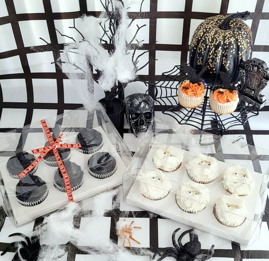 Halloween Cupcakes (6 count) - Elegant Impressions Bakery