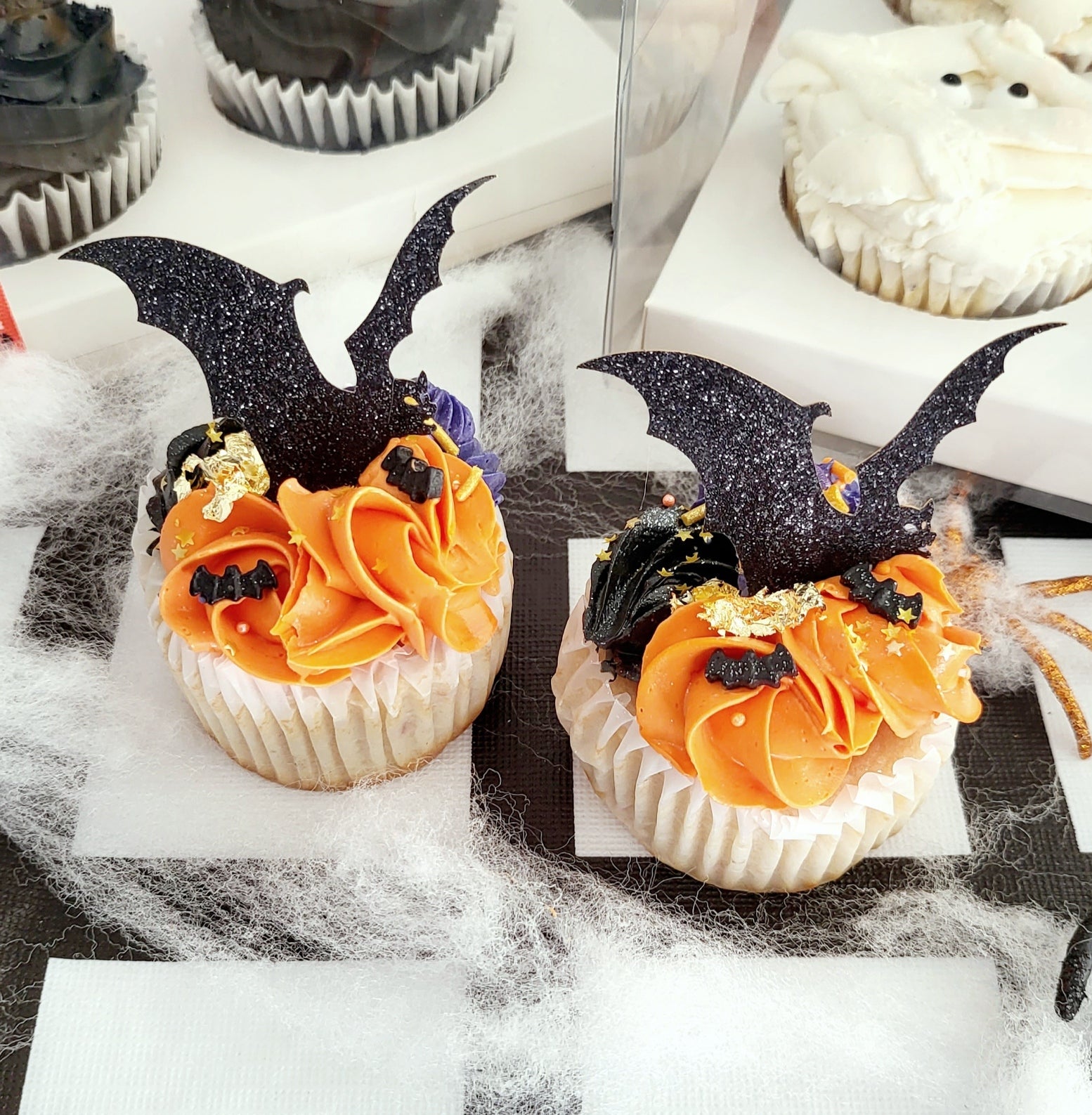 Halloween Cupcakes (6 count) - Elegant Impressions Bakery