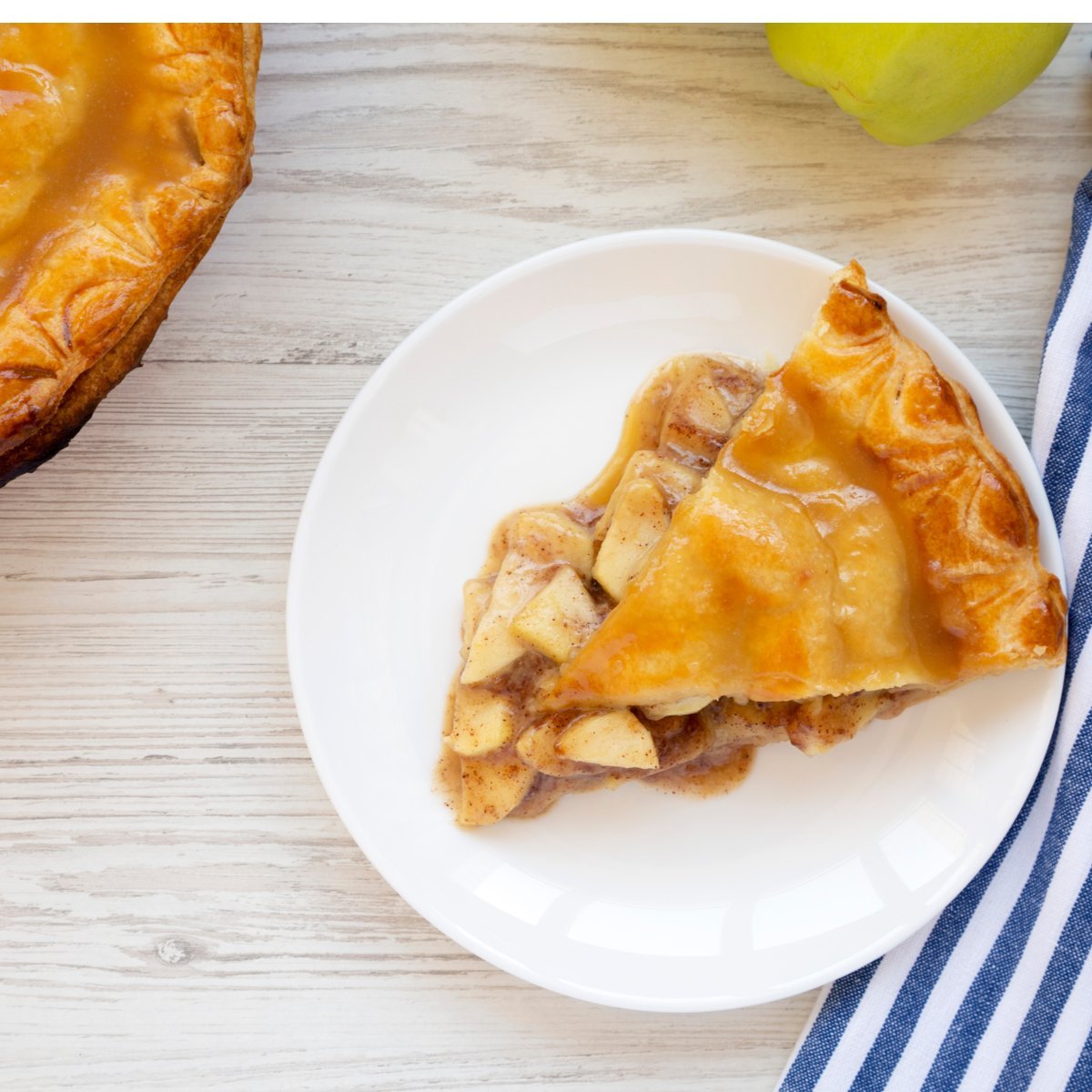 Salted Caramel Apple Pie - Elegant Impressions Bakery