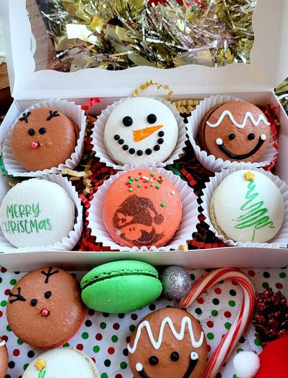 Winter Wonderland Macaron Box - Elegant Impressions Bakery